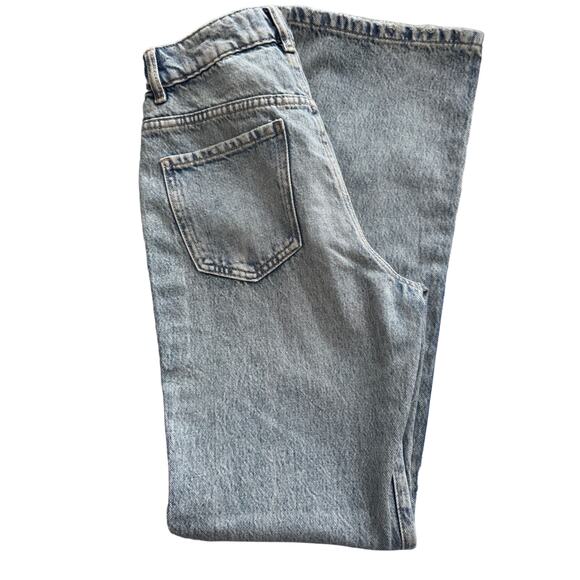 Garage Denim 90s Straight Jeans Women’s Size 0 / 24 Light Wash Vintage Y2K Style - Picture 3 of 9